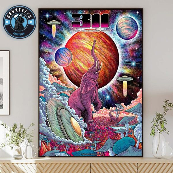 311 Live Show Music At Avondale Brewing Company In Birmingham On August 27 2025 Home Decor Poster Canvas