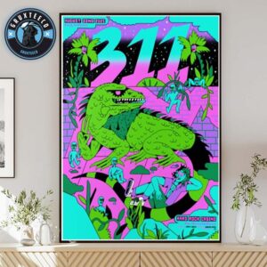 311 Unity Tour At Hard Rock Live Northern Indiana In Gary IN On August 22 2025 Home Decor Poster Canvas