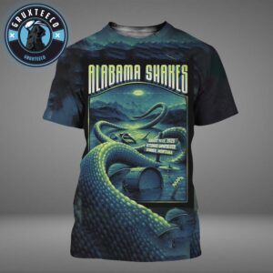 Alabama Shakes Live Show Music At Kettlehouse Amphitheater In Bonner Montana On August 19 2025 All Over Print Shirt