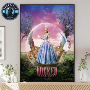 Ariana Grande As Glinda The Protagonist Of Wicked Movie Premiering November 21 2025 Home Decor Poster Canvas