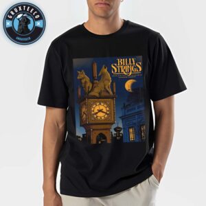 Billy Strings At Commodore Ballroom In Vancouver BC Canada On August 19 20 2025 Art By Pat Hamou Unisex T-Shirt