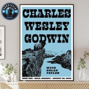 Charles Wesly Godwin With Nolan Taylor At John DEE In Oslo Norwax On August 26 2025 Home Decor Poster Canvas