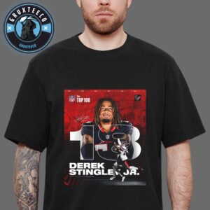 Derek Stingley Jr At Position Cornerback In Houston Texans On The Top 100 NFL 2025 Unisex T-Shirt