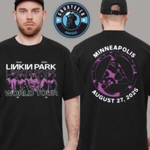 Linkin Park  Zero World Tour At Target Center In Minneapolis MN On August 27 2025 Unisex T-Shirt