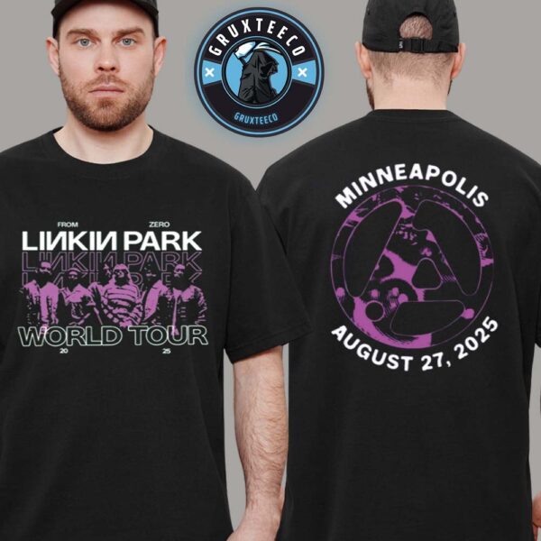 Linkin Park  Zero World Tour At Target Center In Minneapolis MN On August 27 2025 Unisex T-Shirt