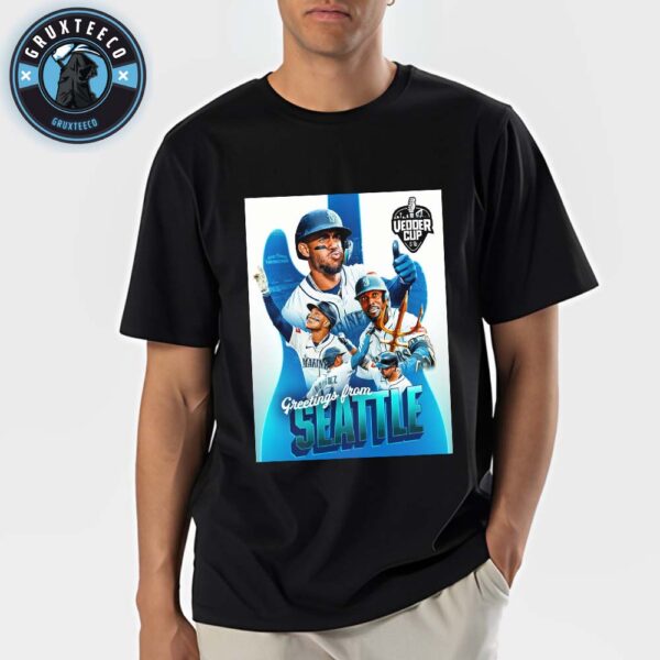 MLB Battle Between Seattle Mariners and San Diego Padres In Vedder Cup Tournament At Emerald City On August 26 2025 Unisex T-Shirt