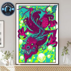 My Year Of the Dragon A Work By Mazza Art Released On August 19 2025 Home Decor Poster Canvas