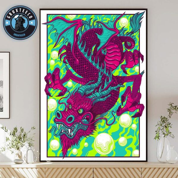 My Year Of the Dragon A Work By Mazza Art Released On August 19 2025 Home Decor Poster Canvas