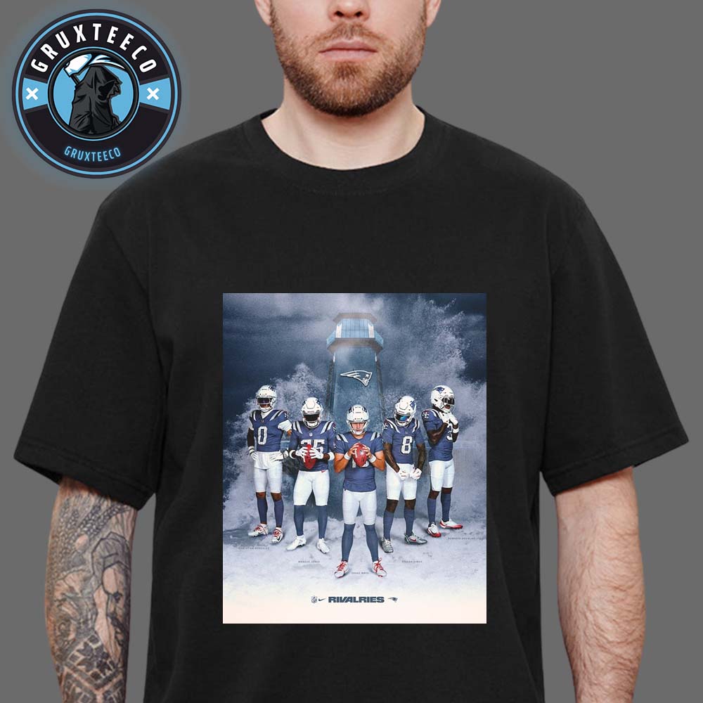 New England Patriots And Nike For The Unveil Rivalries Uniforms NFL On August 28 2025 Unisex T-Shirt