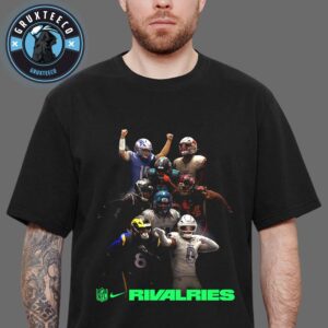 Nike and NFL For Unveil 2025 Rivalries Uniforms On August 28 2025 Unisex T-Shirt