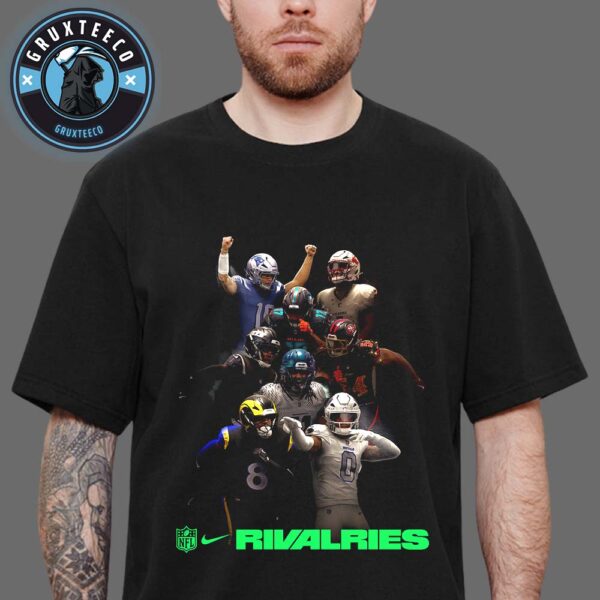 Nike and NFL For Unveil 2025 Rivalries Uniforms On August 28 2025 Unisex T-Shirt