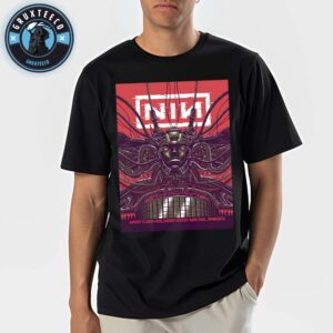 Nine Inch Nails At Xcel Energy Center In Saint Paul Minnessota  On August 17 2025 Unisex T-Shirt