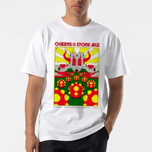 Queens Of The Stone Age live Show Music At Irish Museum of Modern Art Royal Hospital Kilmainham In Durblin IE On August 20 2025 Unisex T-Shirt