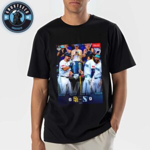 Seattle Mariners Defeat San Diego Padres In MLB Battle At Vedder Cup Tournament On August 26 2025 Unisex T-Shirt