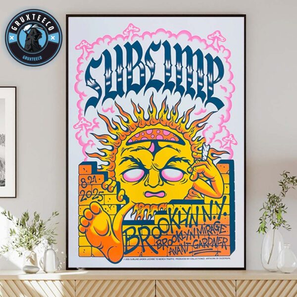 Sublime The Great Hall At Avant Gardner In Brooklyn NY On August 21 2025 Home Decor Poster Canvas