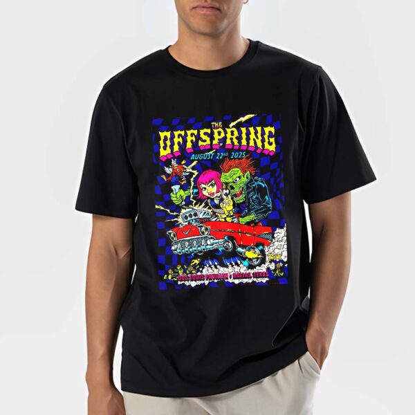 The Offspring At Dos Equis Pavilion In Dallas Texas On August 22 2025 Unisex T-Shirt