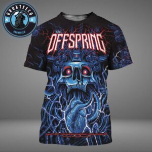 The Offspring Live Show Music At Hollywood Casino Amphitheatre In Maryland Heights MO On August 17 2025 All Over Print Shirt