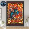 The Offspring Live Concert At Isleta Amphitheater In Albuquerque New Mexico On August 26 2025 Home Decor Poster Canvas