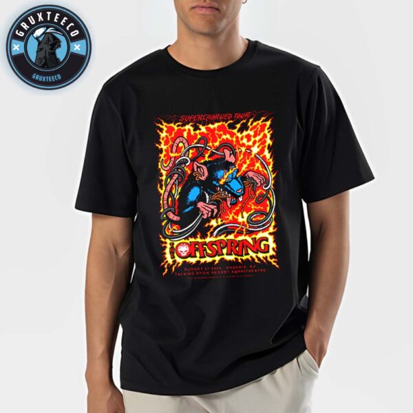 The Offspring Supercharged Tour At Talking Stick Resort Amphitheatre Phoenix In Arizona USA On August 27 2025 Unisex T-Shirt