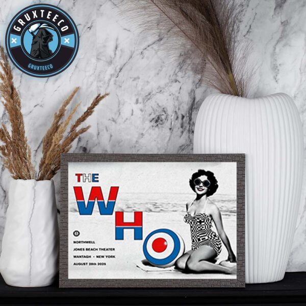 The Who North American Farewell Tour At Madison Square Garden In New York NY On August 30 2025 Home Decor Poster Canvas