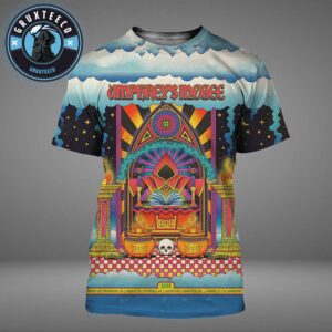 Umphreys McGee Psychedelic Journey August 28 29 30 31 2025 All Over Print Shirt