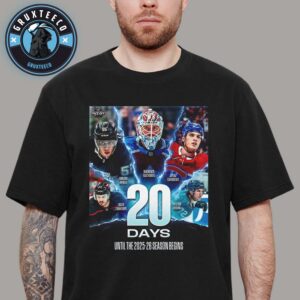 20 Day Countdown To The NHL Hockey Season  2025 And 2026 Unisex T-Shirt