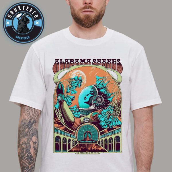 Alabama Shakes At Forest Hills Stadium In FForesst Hills NY On September 17 2025 Unisex T-Shirt