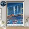 Blink 182 Missionary Impossible Tour At Veterans United Home Loans Amphitheater In Virginia Beach VA On September 04 2025  Home Decor Poster Canvas