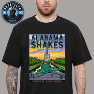 Alabama Shakes Live Show Music At The Anthem In Washington DC On September 19 2025 Unisex T-Shirt