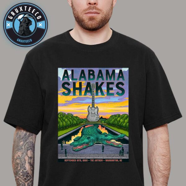 Alabama Shakes Live Show Music At The Anthem In Washington DC On September 19 2025 Unisex T-Shirt