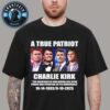 Charlie Kirk Was Assassinated At Utah Valley University In Utah USA On September 10 2025 Unisex T-Shirt