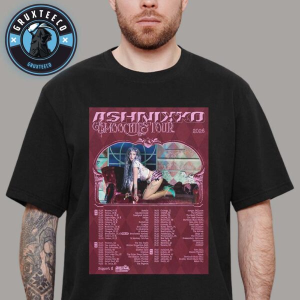 Ashnikko For Smoochifs Tour Sechdule 2026 Unisex T-Shirt