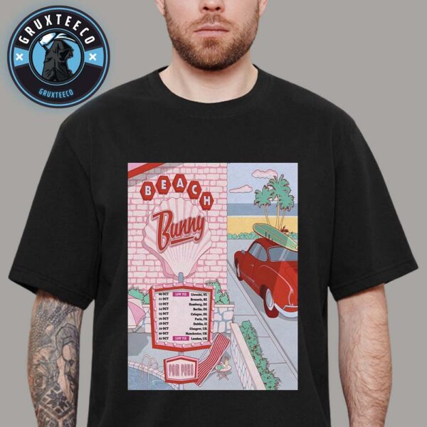 Beach Bunny Event November 2025 Show Schedule Unisex T-Shirt