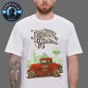 Billy Strings And Bryan Sutton With Royal Masat At Woodward Theatre In Owensboro KY On September 05 2025 Unisex T-Shirt