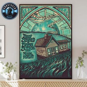 Billy Strings And Bryan Sutton With Royal Masat At Woodward Theatre In Owensboro KY On September 05 And 06 2025 Home Decor Poster Canvas
