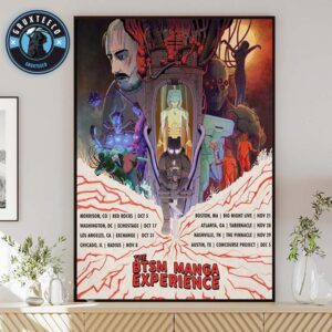 Black Tiger Sex Machine Manga  For Experience Tour Sechdule 2025 Home Decor Poster Canvas