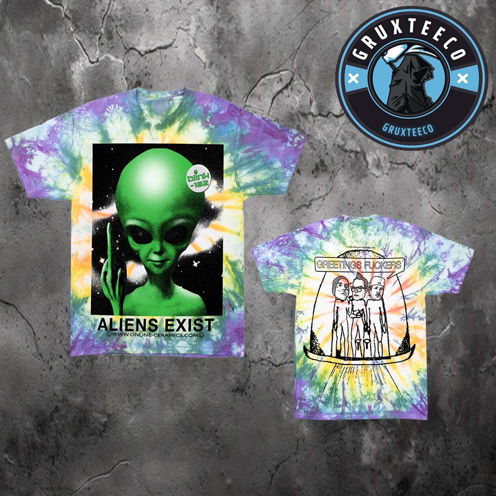 Blink 182 Aliens Exist Style 2025 All Over Print Shirt