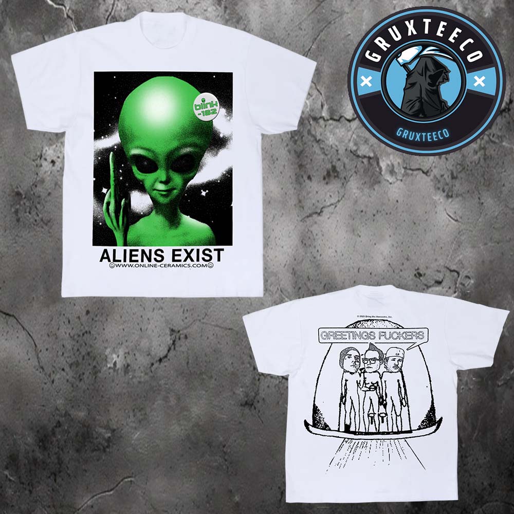Blink 182 Aliens Exist Style 2025 Unisex T-Shirt