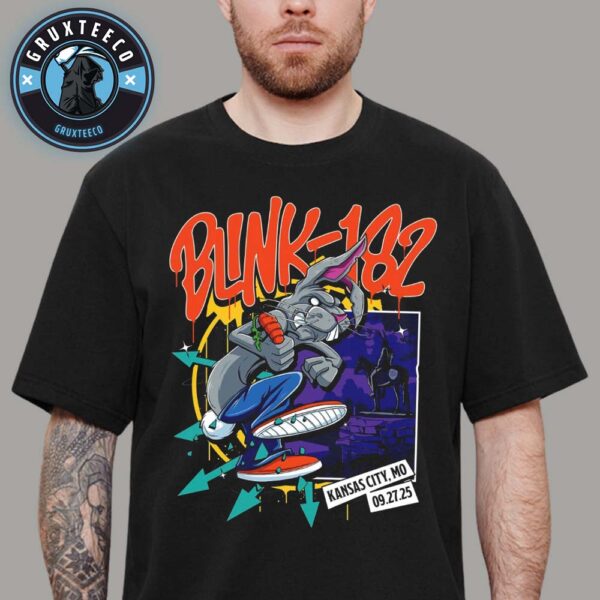 Blink 182 At Missionary Impossible Tour In Kansas City On September 27 2025 Unisex T-Shirt