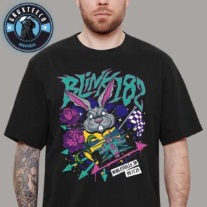 Blink 182 Live Show Music At Ruoff Music Center In Noblesville Indiana On September 17 2025 Unisex T-Shirt