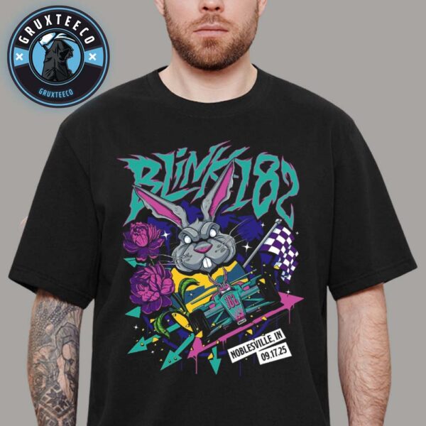 Blink 182 Live Show Music At Ruoff Music Center In Noblesville Indiana On September 17 2025 Unisex T-Shirt