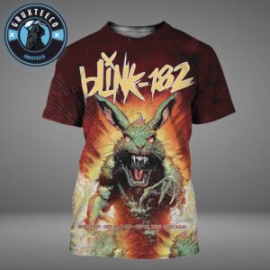 Blink 182 Live Show Music For Riot Fest Chicago On September 19 And 21 2025 All Over Print Shirt