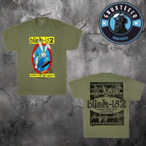 Blink 182 What Is My Age Again Green Tee Style 2025 Unisex T-Shirt