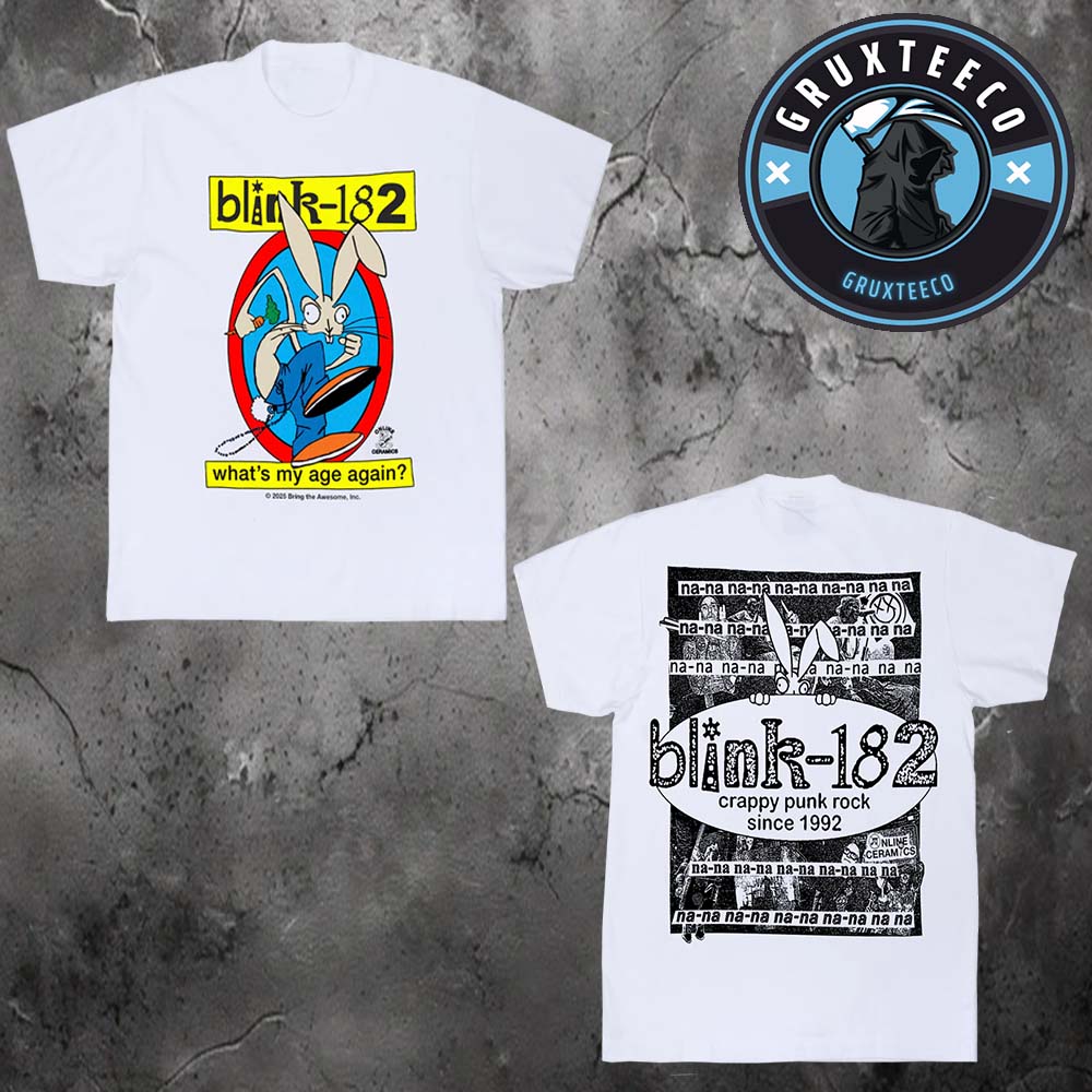 Blink 182 What Is My Age Again Style 2025 Unisex T-Shirt