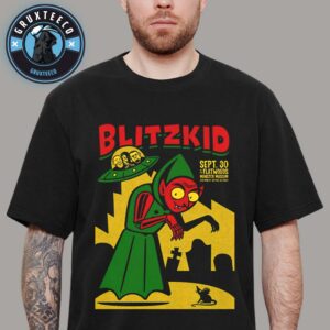 Blitzkid Live Show Music At Flatwoods Monster Museum In Sutton West Virginia On September 30 2025 Unisex T-Shirt