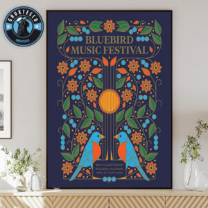 Bluebird Music Festival At Macky Auditorium In Boulder Colorado On April 18 And 19 2026 Home Decor Poster Canvas