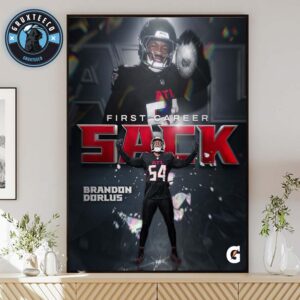 Brandon Dorlus Of Atlanta Falcons With First Career Sack In NFL Regular Season 2025