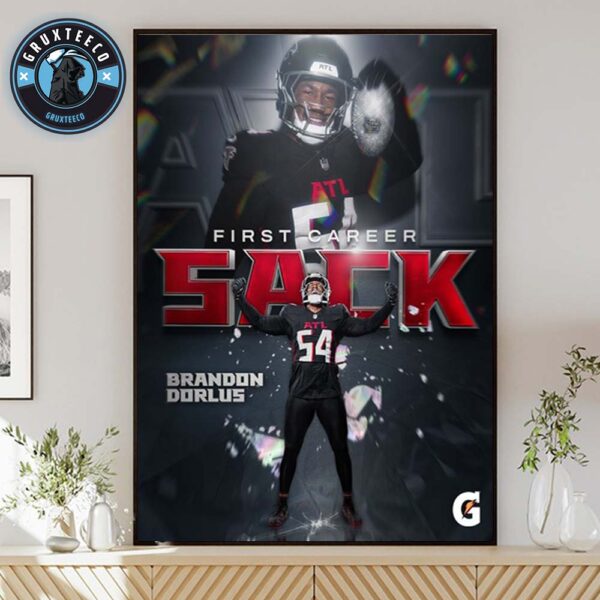 Brandon Dorlus Of Atlanta Falcons With First Career Sack In NFL Regular Season 2025