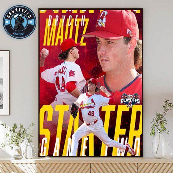 Bryxen Mautz Of Springfield Cardinals For MLB Playoffs At Hammons Field In Springfield Missouri On September 19 2025 Home Decor Poster Canvas