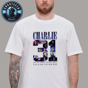 Captain America Charlie Kirk Legend Never Die  Unisex T-Shirt